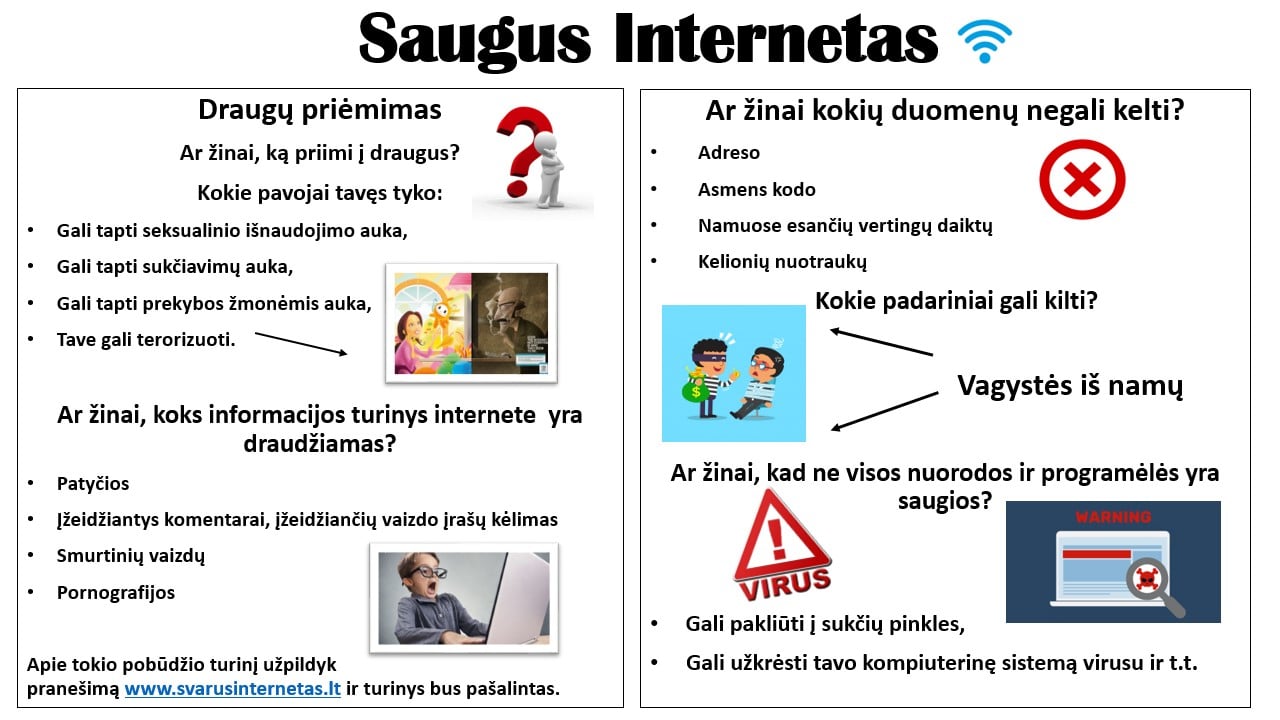 Saugaus interneto atmintinė